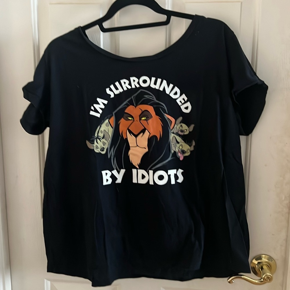Disney Lion King Scar graphic tee. Size 2X